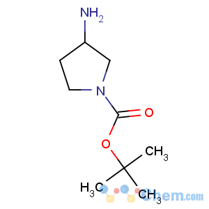 CAS No:186550-13-0 tert-butyl 3-aminopyrrolidine-1-carboxylate