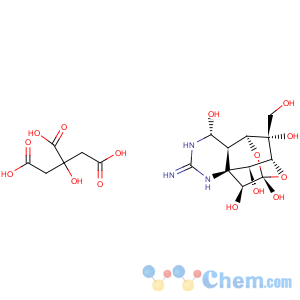 CAS No:18660-81-6 Tetrodotoxin, citrate (1:1) (salt)