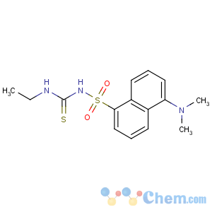 CAS No:186661-19-8 1-[5-(dimethylamino)naphthalen-1-yl]sulfonyl-3-ethylthiourea