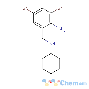 CAS No:18683-91-5 4-[(2-amino-3,5-dibromophenyl)methylamino]cyclohexan-1-ol