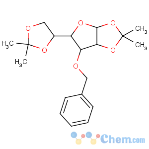 CAS No:18685-18-2 5-(2,2-dimethyl-1,3-dioxolan-4-yl)-2,2-dimethyl-6-phenylmethoxy-3a,5,6,<br />6a-tetrahydrofuro[2,3-d][1,3]dioxole