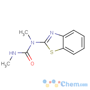 CAS No:18691-97-9 1-(1,3-benzothiazol-2-yl)-1,3-dimethylurea