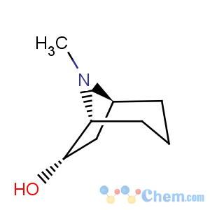 CAS No:18700-21-5 8-Azabicyclo[3.2.1]octan-6-ol,8-methyl-, (1R,5S,6S)-rel-