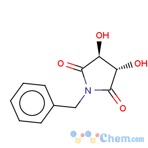 CAS No:187032-53-7 2,5-Pyrrolidinedione,3,4-dihydroxy-1-(phenylmethyl)-, (3S,4S)-