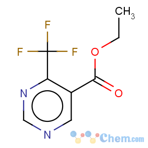 CAS No:187035-81-0 5-Pyrimidinecarboxylicacid, 4-(trifluoromethyl)-, ethyl ester