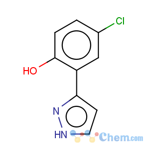 CAS No:18704-67-1 4-chloro-2-(1H-pyrazol-3-yl)phenol