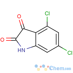 CAS No:18711-15-4 4,6-dichloro-1H-indole-2,3-dione