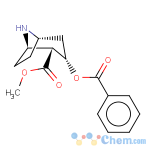 CAS No:18717-72-1 8-Azabicyclo[3.2.1]octane-2-carboxylicacid, 3-(benzoyloxy)-, methyl ester, (1R,2R,3S,5S)-