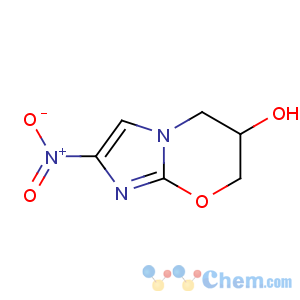 CAS No:187235-13-8 (6R)-2-nitro-6,7-dihydro-5H-imidazo[2,1-b][1,3]oxazin-6-ol
