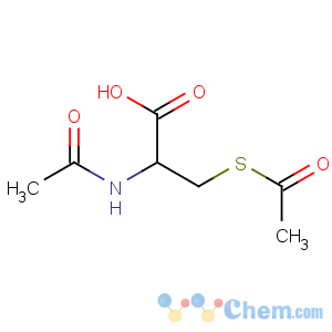 CAS No:18725-37-6 (2R)-2-acetamido-3-acetylsulfanylpropanoic acid