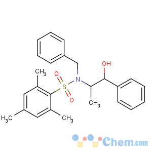 CAS No:187324-64-7 N-benzyl-N-[(1S,2R)-1-hydroxy-1-phenylpropan-2-yl]-2,4,<br />6-trimethylbenzenesulfonamide