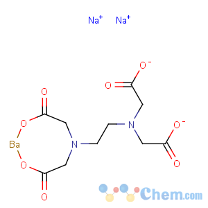 CAS No:18744-58-6 Barate(2-),[[N,N'-1,2-ethanediylbis[N-[(carboxy-kO)methyl]glycinato-kN,kO]](4-)]-, disodium, (OC-6-21)- (9CI)