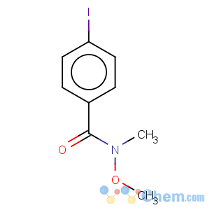CAS No:187617-01-2 Benzamide,4-iodo-N-methoxy-N-methyl-