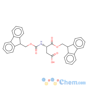 CAS No:187671-16-5 N-[(9H-Fluoren-9-ylmethoxy)carbonyl]-L-aspartic acid 1-(9H-fluoren-9-ylmethyl) ester