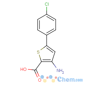 CAS No:187949-86-6 3-amino-5-(4-chlorophenyl)thiophene-2-carboxylic acid
