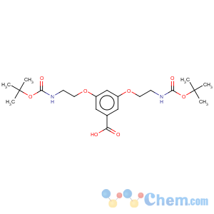 CAS No:187960-74-3 Benzoic acid,3,5-bis[2-[[(1,1-dimethylethoxy)carbonyl]amino]ethoxy]-