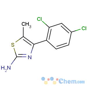 CAS No:188120-61-8 4-(2,4-dichlorophenyl)-5-methyl-1,3-thiazol-2-amine