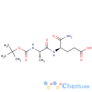 CAS No:18814-50-1 D-a-Glutamine,N2-[N-[(1,1-dimethylethoxy)carbonyl]-L-alanyl]- (9CI)