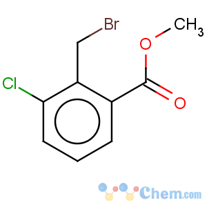 CAS No:188187-03-3 Benzoic acid,2-(bromomethyl)-3-chloro-, methyl ester