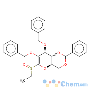 CAS No:188357-34-8 a-D-Mannopyranose,1-deoxy-1-(ethylsulfinyl)-2,3-bis-O-(phenylmethyl)-4,6-O-[(R)-phenylmethylene]-