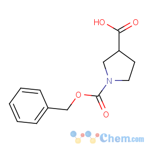 CAS No:188527-21-1 1-phenylmethoxycarbonylpyrrolidine-3-carboxylic acid