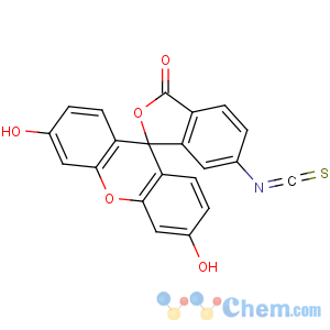 CAS No:18861-78-4 3',6'-dihydroxy-5-isothiocyanatospiro[2-benzofuran-3,9'-xanthene]-1-one