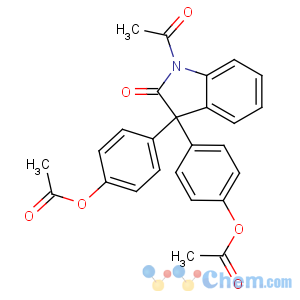 CAS No:18869-73-3 1-ACETYL-3,3-BIS(p-HYDROXYPHENYL) OXINDOLE DIACETATE