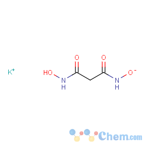 CAS No:18872-90-7 Propanediamide,N1,N3-dihydroxy-, potassium salt (1:1)