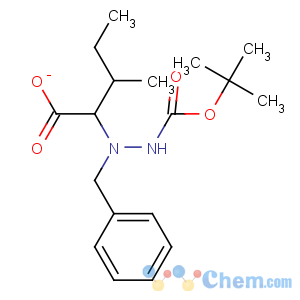 CAS No:188777-47-1 (2S,<br />3S)-2-[benzyl-[(2-methylpropan-2-yl)oxycarbonylamino]amino]-3-<br />methylpentanoate