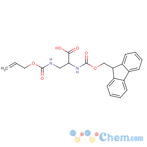 CAS No:188970-92-5 (2S)-2-(9H-fluoren-9-ylmethoxycarbonylamino)-3-(prop-2-<br />enoxycarbonylamino)propanoic acid