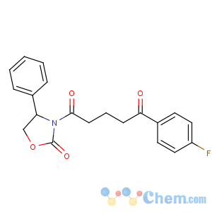 CAS No:189028-93-1 1-(4-fluorophenyl)-5-[(4S)-2-oxo-4-phenyl-1,3-oxazolidin-3-yl]pentane-1,<br />5-dione