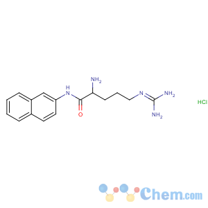 CAS No:18905-73-2 (2S)-2-amino-5-(diaminomethylideneamino)-N-naphthalen-2-ylpentanamide