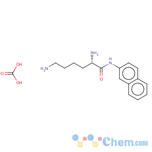 CAS No:18905-74-3 Carbonic acid, compound with (S)-2,6-diamino-N-2-naphthylhexanamide (1:1)
