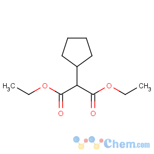 CAS No:18928-91-1 diethyl 2-cyclopentylpropanedioate