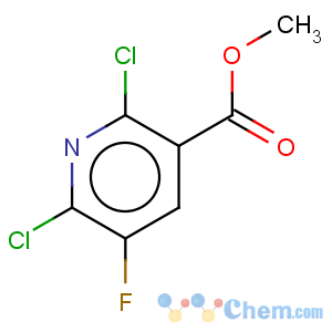 CAS No:189281-66-1 3-Pyridinecarboxylicacid, 2,6-dichloro-5-fluoro-, methyl ester