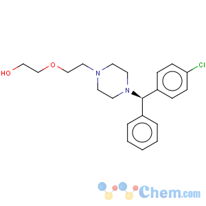 CAS No:189298-46-2 Ethanol,2-[2-[4-[(R)-(4-chlorophenyl)phenylmethyl]-1-piperazinyl]ethoxy]-