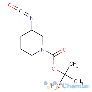 CAS No:189321-64-0 1-Piperidinecarboxylicacid, 3-isocyanato-, 1,1-dimethylethyl ester