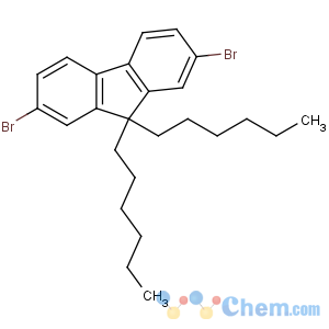 CAS No:189367-54-2 2,7-dibromo-9,9-dihexylfluorene