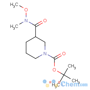 CAS No:189442-78-2 tert-butyl 3-[methoxy(methyl)carbamoyl]piperidine-1-carboxylate