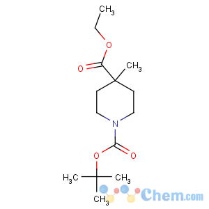 CAS No:189442-87-3 1-O-tert-butyl 4-O-ethyl 4-methylpiperidine-1,4-dicarboxylate