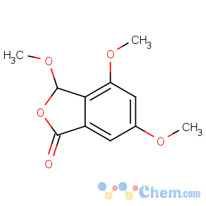 CAS No:189454-29-3 3,4,6-trimethoxy-3H-2-benzofuran-1-one
