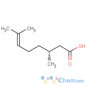 CAS No:18951-85-4 6-Octenoic acid,3,7-dimethyl-, (3R)-