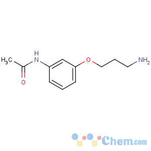 CAS No:189683-22-5 N-[3-(3-aminopropoxy)phenyl]acetamide