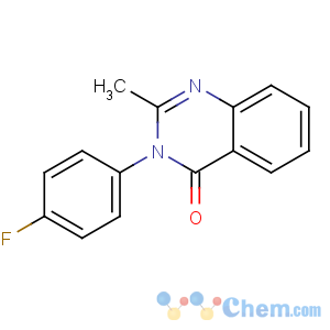 CAS No:1897-80-9 3-(4-fluorophenyl)-2-methylquinazolin-4-one