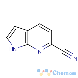 CAS No:189882-33-5 1H-pyrrolo[2,3-b]pyridine-6-carbonitrile