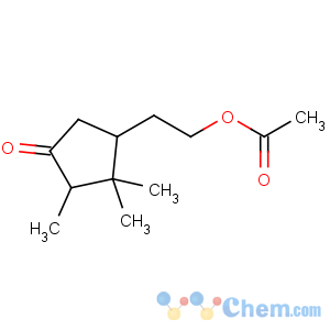 CAS No:1901-39-9 Cyclopentanone,4-[2-(acetyloxy)ethyl]-2,3,3-trimethyl-