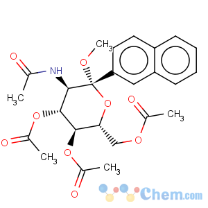 CAS No:190181-66-9 b-D-Glucopyranoside,2-naphthalenylmethyl 2-(acetylamino)-2-deoxy-, 3,4,6-triacetate