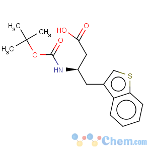 CAS No:190190-48-8 Benzo[b]thiophene-3-butanoicacid, b-[[(1,1-dimethylethoxy)carbonyl]amino]-,(bR)-