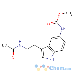 CAS No:190277-13-5 methyl N-[3-(2-acetamidoethyl)-1H-indol-5-yl]carbamate