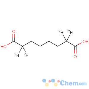 CAS No:19031-57-3 Octanedioic-2,2,7,7-d4acid (9CI)